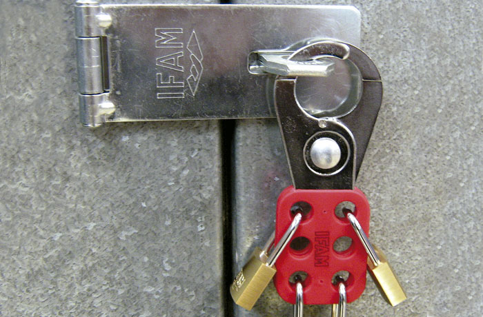 Multi-lock PMI 25 safety hasp | IFAM